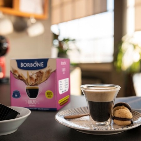 Capsule Borbone bevanda solubile gusto orzo
