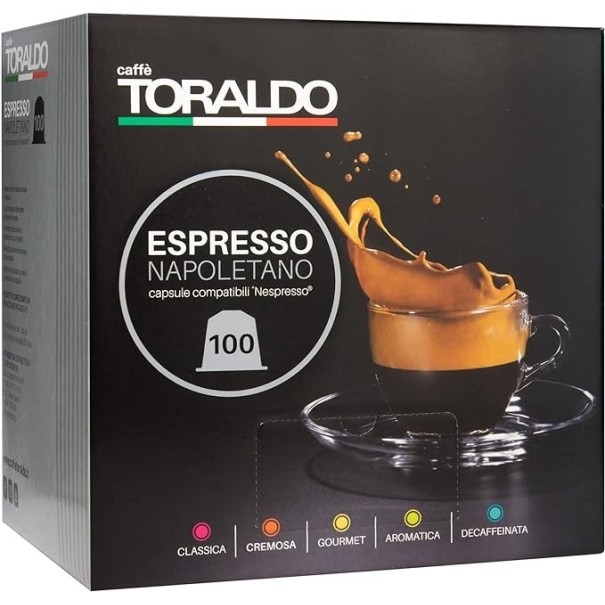 Caffè Toraldo Capsule Compatibili Nespresso Miscela Dek