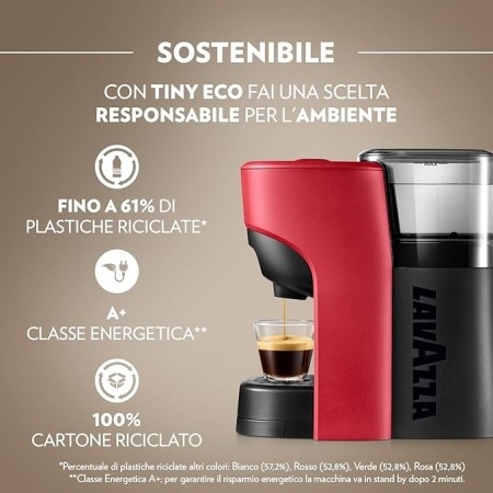 Macchina Da Caffè Tiny Eco Compatibile A Modo Mio offerta