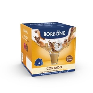 Capsule Borbone bevanda solubile cortado caffè macchiato