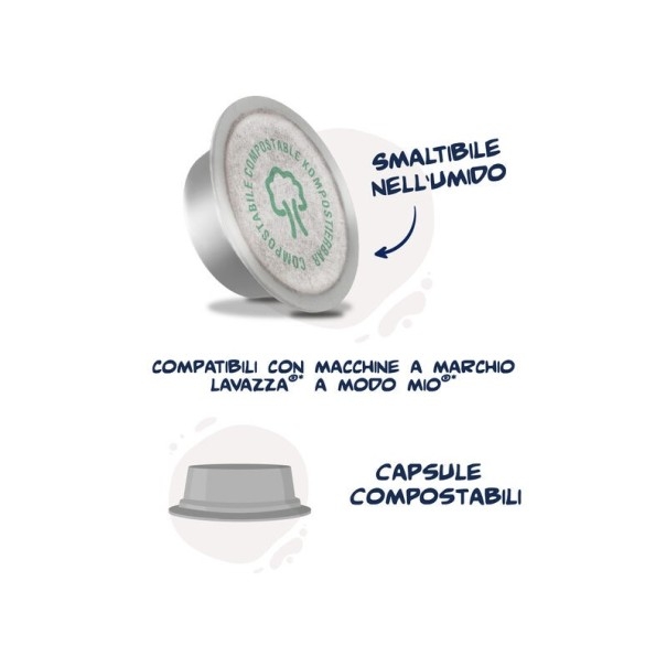 Capsule compatibili A Modo Mio Borbone Miscela Don Carlo Oro