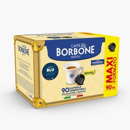 Caffè in capsule compatibili Dolce Gusto Borbone Miscela Blu