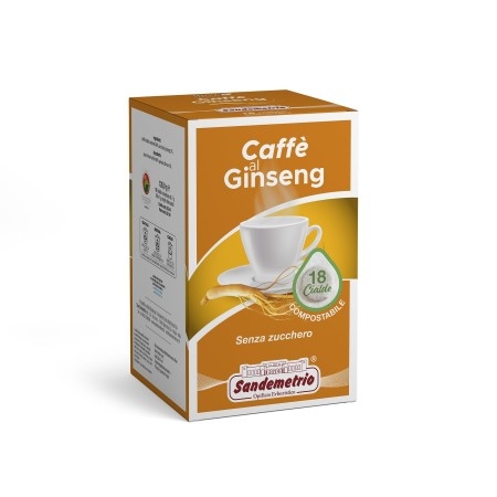 Cialde compatibili ese 44 caffè al ginseng Sandemetrio