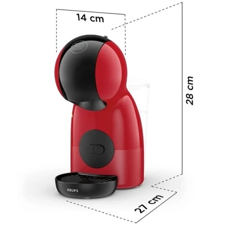 Macchina Da Caffè Krups Piccolo XS Rossa Capsule Dolce Gusto