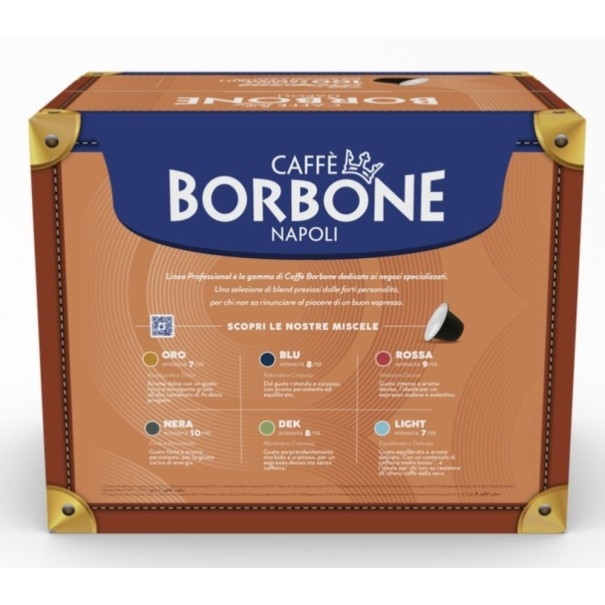 Capsule compatibili Nespresso Borbone Miscela Nera | IlCaffettiereAmbulante