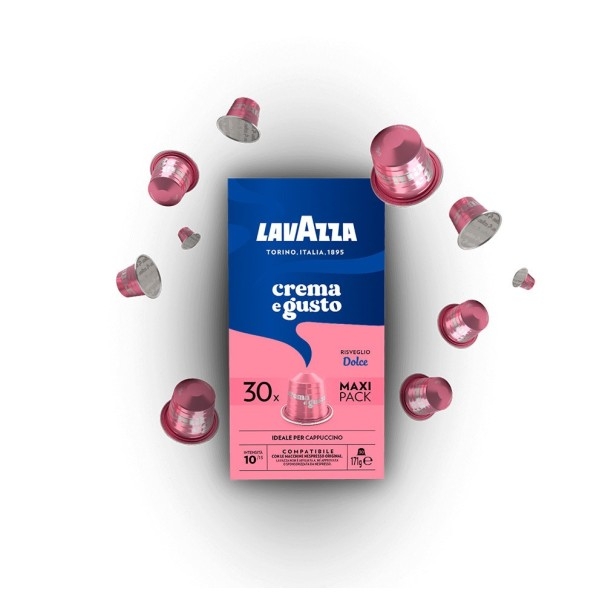 Capsule Lavazza Crema e Gusto Dolce compatibili Nespresso