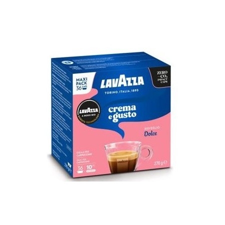 Capsule Lavazza Crema e Gusto Dolce compatibili A Lavazza A Modo Mio