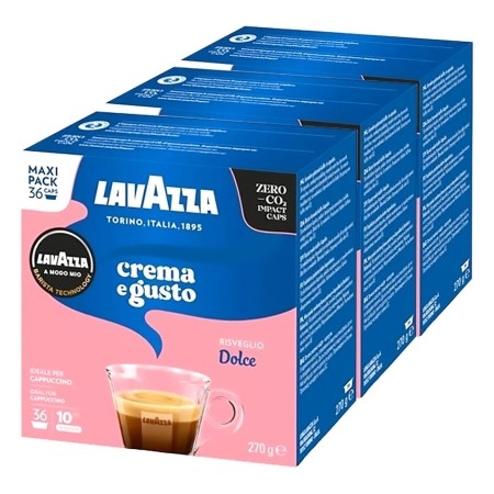 Capsule Lavazza Crema e Gusto Dolce compatibili A Lavazza A Modo Mio