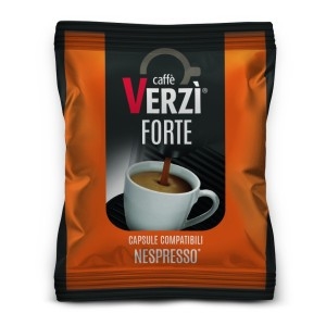 Caffè Verzì Aroma Forte – 50 Capsule Compatibili Nespresso | Caffettiere Ambulante
