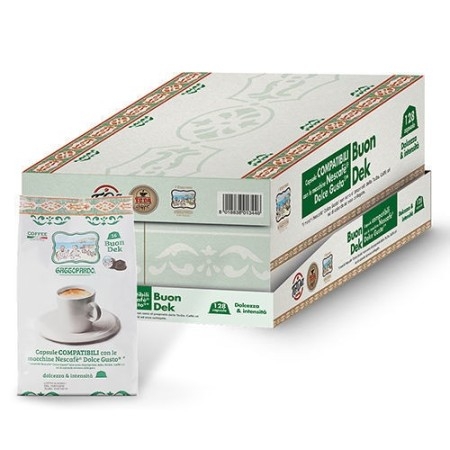 128 capsule compatibili Dolce Gusto ToDa Caffè Miscela Dek