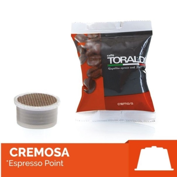 Caffè Toraldo Capsule Compatibili Espresso point Miscela Cremosa