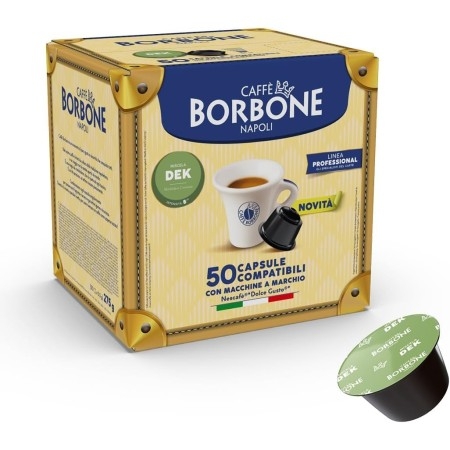 Caffè Borbone Miscela Dek capsule compatibili Dolce Gusto Nescafè