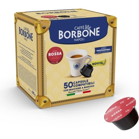 Capsule compatibili Dolce Gusto Caffè Borbone Miscela Rossa