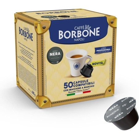 15 capsule compatibili Dolce Gusto Borbone Miscela Nera