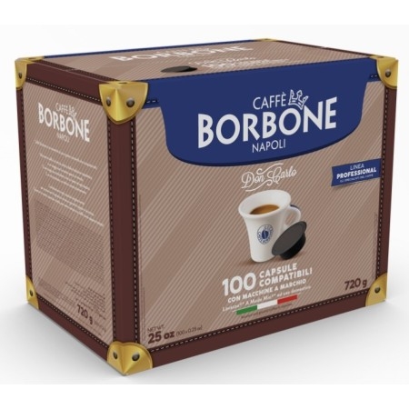100 capsule compatibili A Modo Mio Borbone Miscela Don Carlo Rossa