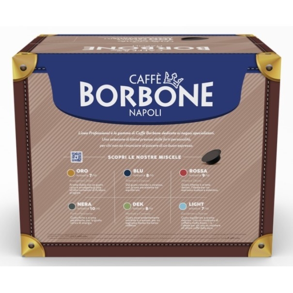 100 capsule compatibili A Modo Mio Borbone Miscela Don Carlo Nera