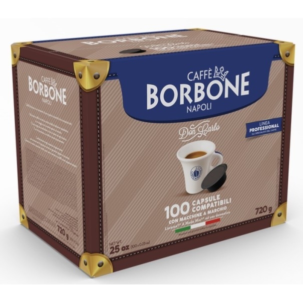 Caffè Borbone Miscela Verde Dek Don Carlo - Compatibili A Modo Mio