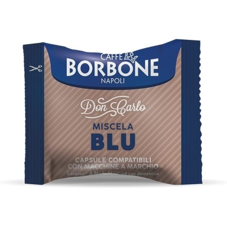 Capsule Borbone Don Carlo Miscela Blu Lavazza A Modo Mio - Il Caffettiere Ambulante