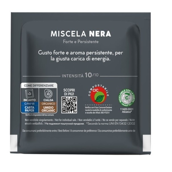 Cialde compatibili caffè Borbone Miscela Nera Í IlCaffettiereAmbulante