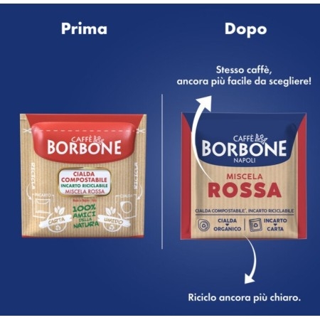 Caffè Borbone Miscela Rossa Cialde compatibili | IlCaffettiereAmbulante