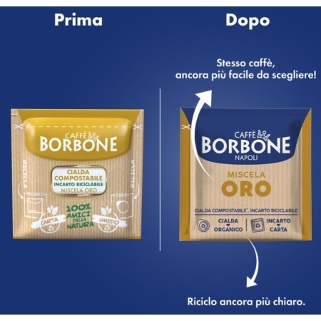 Caffè Borbone Cialde compatibili Miscela Oro| IlCaffettiereAmbulante