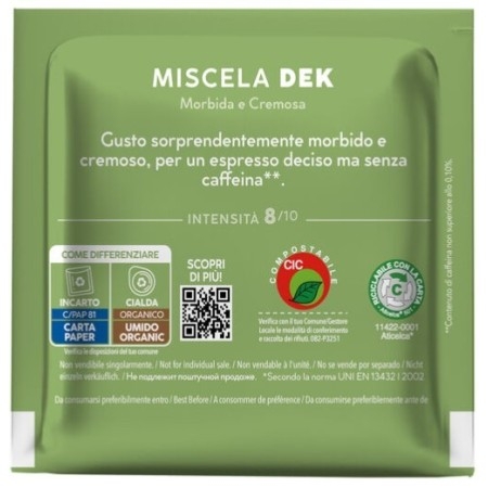 Cialde compatibili caffè Borbone Miscela Dek | IlCaffettiereAmbulante