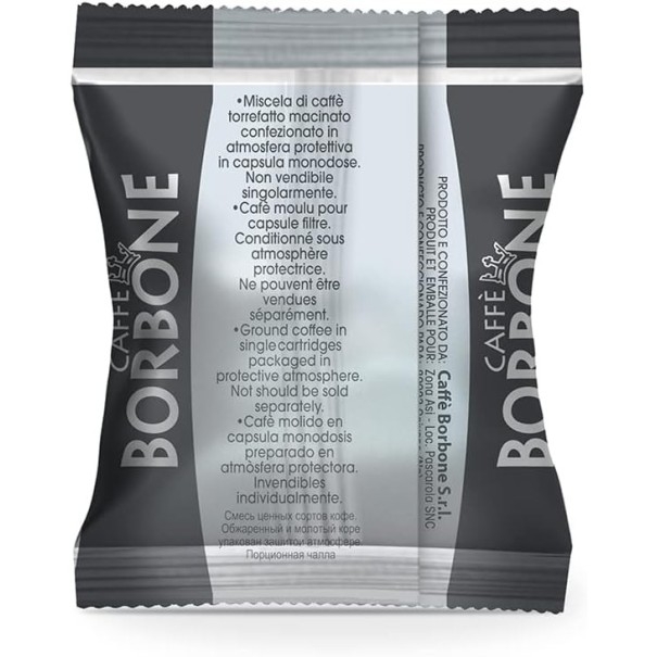 Capsule compatibili Nespresso Borbone Miscela Nera | IlCaffettiereAmbulante