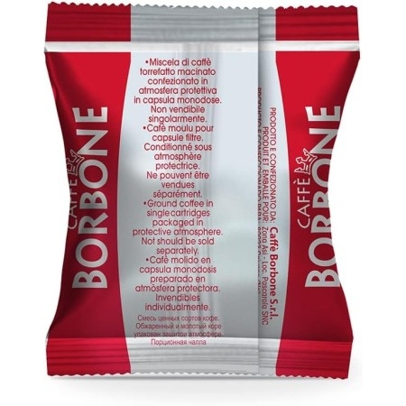 Miscela Rossa caffè Borbone in capsule compatibili Nespresso