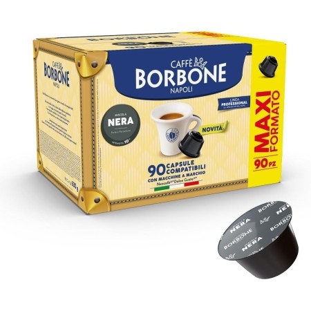 90 capsule compatibili Dolce Gusto Borbone Miscela Nera