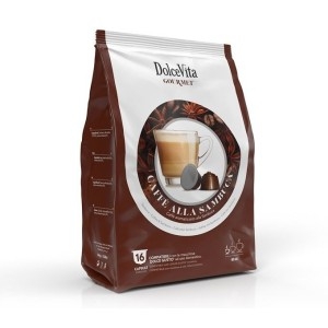16 Capsule Dolce Vita Sambuca Compatibili Nescafè Dolce gusto