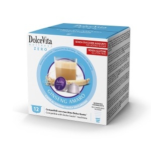 12 Capsule Dolce Vita Ginseng Amaro Compatibile Dolce Gusto Nescafè