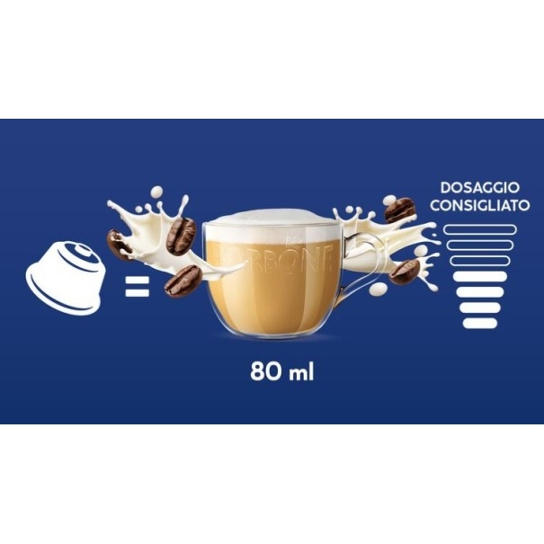 Capsule Borbone bevanda solubile cappuccino