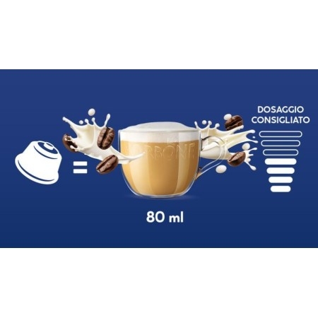 Capsule Borbone bevanda solubile cappuccino