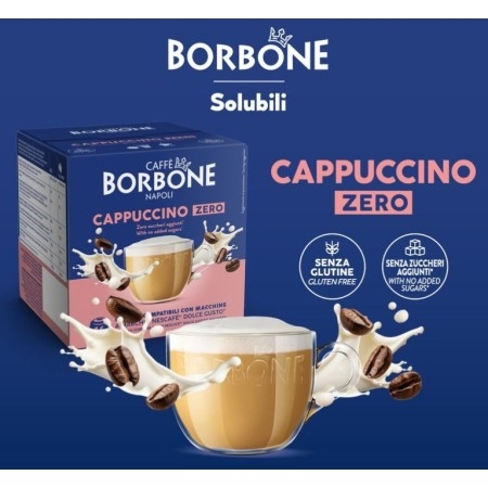 Capsule Borbone bevanda solubile cappuccino