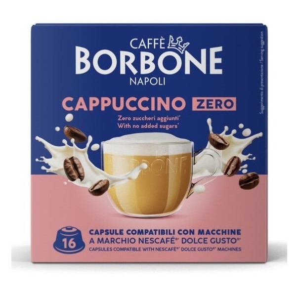 Capsule Borbone bevanda solubile cappuccino
