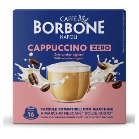 Capsule Borbone bevanda solubile cappuccino