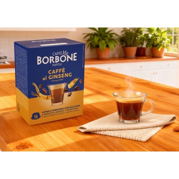 Capsule Borbone bevanda solubile al ginseng