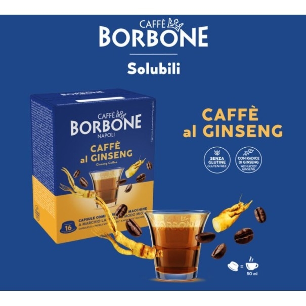 Capsule Borbone bevanda solubile al ginseng