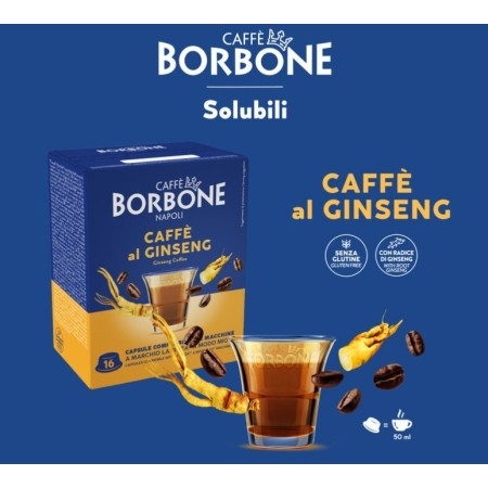 Capsule Borbone bevanda solubile al ginseng