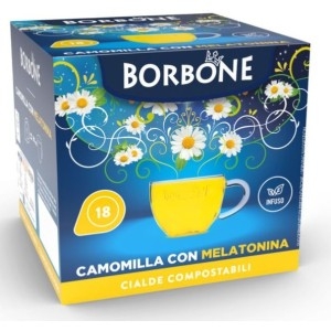 18 Cialde ESE 44 Borbone Camomilla e Melatonina Originali