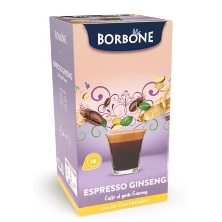 Borbone Ginseng 18 Cialde ESE 44 Originali