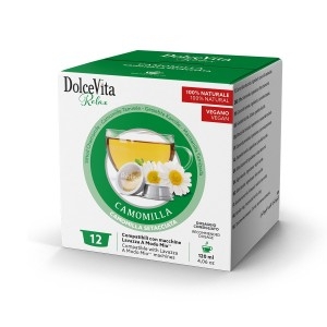 Capsule Camomilla Dolce Vita Compatibili A Modo Mio® – Rilassante e Delicata