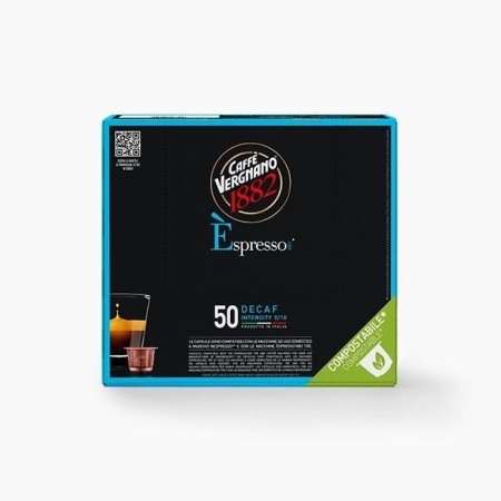 Caffè Vergnano Èspresso1882 Dec | 50 Capsule Compatibili Nespresso