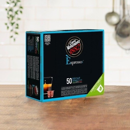 Caffè Vergnano Èspresso1882 Dec | 50 Capsule Compatibili Nespresso