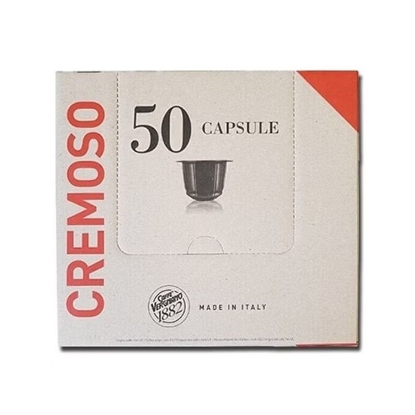 Caffè Vergnano Èspresso1882 Cremoso | 50 Capsule Compatibili Nespresso
