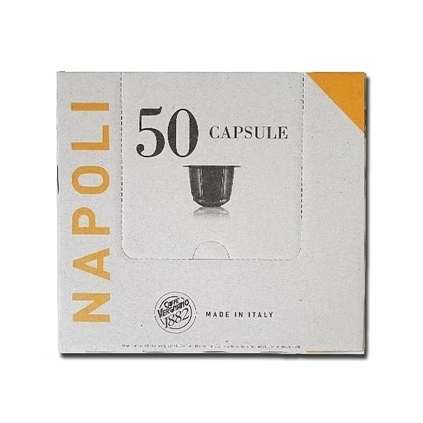 Caffè Vergnano Èspresso1882 Napoli | 50 Capsule Compatibili Nespresso