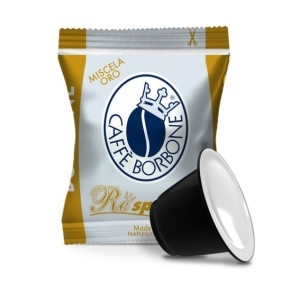 Caffè Borbone Miscela Oro capsule compatibili Nespresso | IlCaffettiereAmbulante