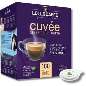 100 Cialde Lollo Caffè Miscela Gran Cuvée - ESE 44 mm