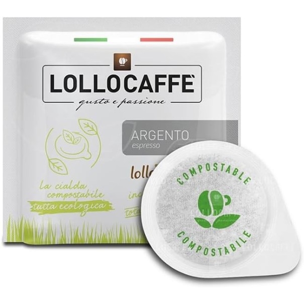 Cialde E.S.E. Lollo Caffè Miscela Argento | Il Caffettiere Ambulante
