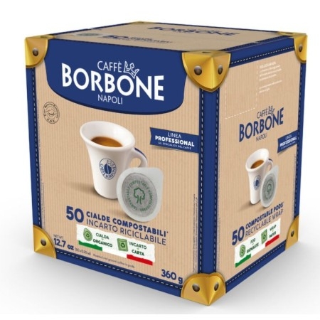Caffè Borbone Miscela Blu Cialde ESE 44mm | Gusto Equilibrato e Corposo